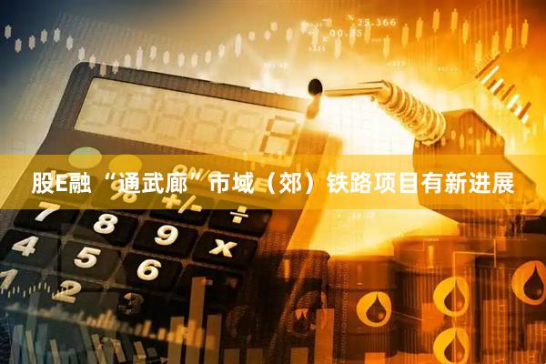 股E融 “通武廊”市域（郊）铁路项目有新进展